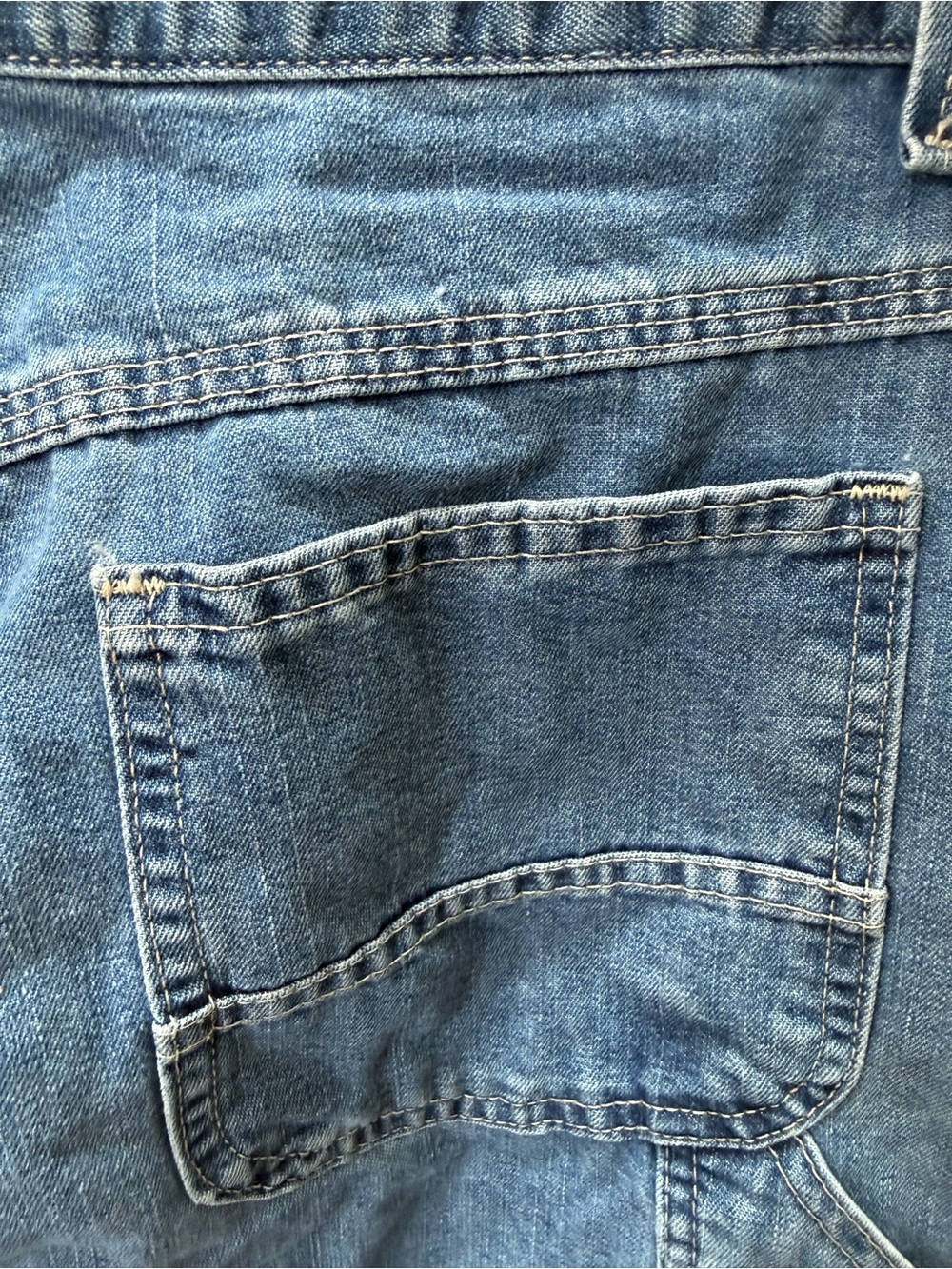 Lee Women's Medium Blue Denim Capris - Picture 10 of 11